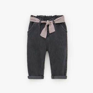 NWOT ZARA black jeans (9-12 months)